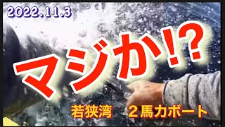 【２馬力ボート】唸るドラグ音と共に大物HIT‼️