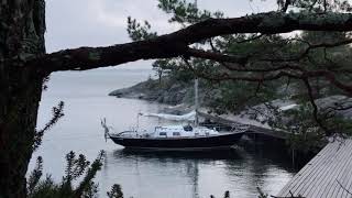 Winter sailing in Finnish archipelago