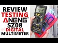 Review and Testing Aneng Digital Multimeter SZ08