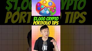 What’s my $1,000 Crypto portfolio strategy? #crypto #cryptoportfolio #altcoins