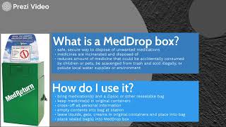 Safe disposal of medications