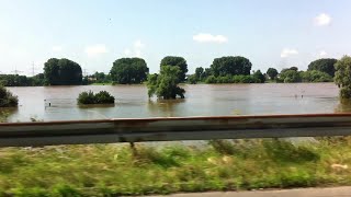 Flood in Germany | The water level of the Rhine River does not drop easily | 18.Jul.2021