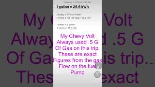 How efficient is an EV vs ICE car #tesla #evcars #mpg