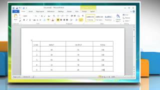 Microsoft® Word 2010: Create a template based on document on Windows® Vista