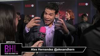 Alex Hernandez at the Bloodshot Premiere