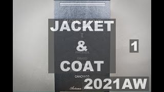 Jacket \u0026 Coat Collection 1 2021AW オーダースーツ生地の紹介