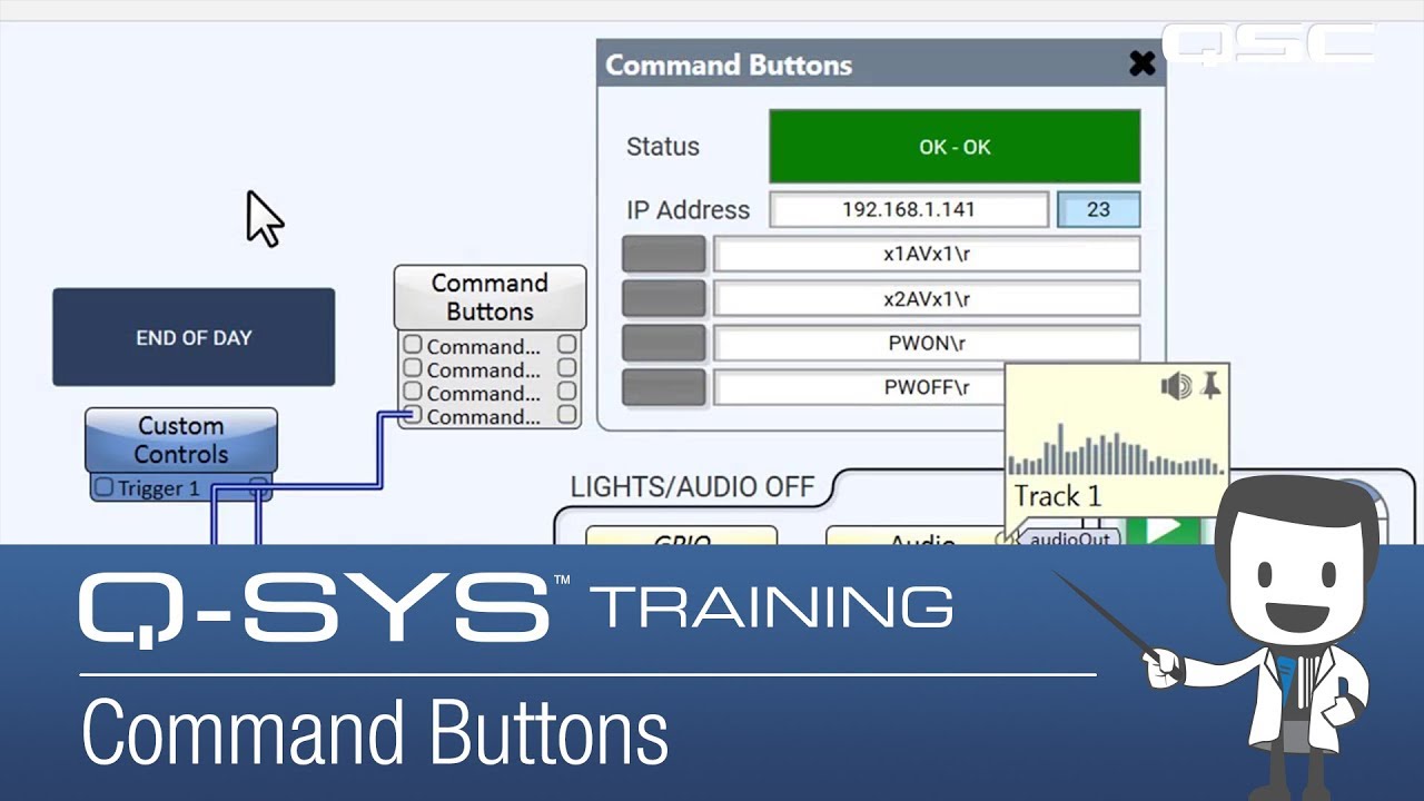 Simple Communication B - Command Buttons - YouTube