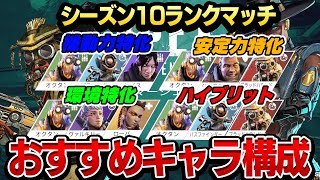 【APEX】ランクマッチ終盤でポイントを盛りたい方へ!!このキャラ構成が安定します【ランクマ解説/キャラ構成】