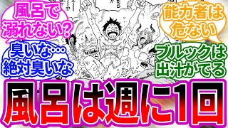 麦わら一味はお風呂どうしてるの？に対する読者の反応集【ワンピース】 ワンピースの反応集