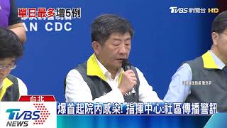 1天增5確診！1清潔工3護理　首爆「院內感染」