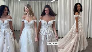 Coquette-inspired Eddy K wedding dresses