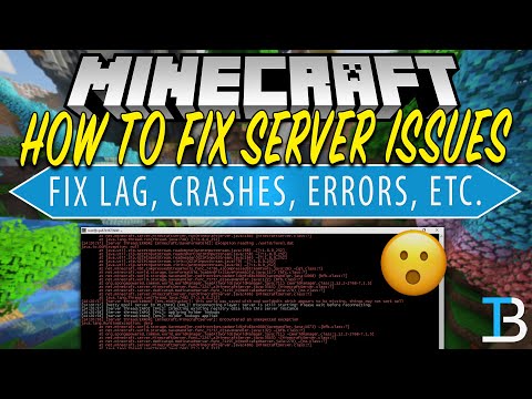 How do I fix Minecraft server error?