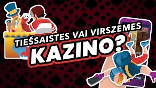 Kurš kazino ir labāks: tiešsaistes vai virszemes?!