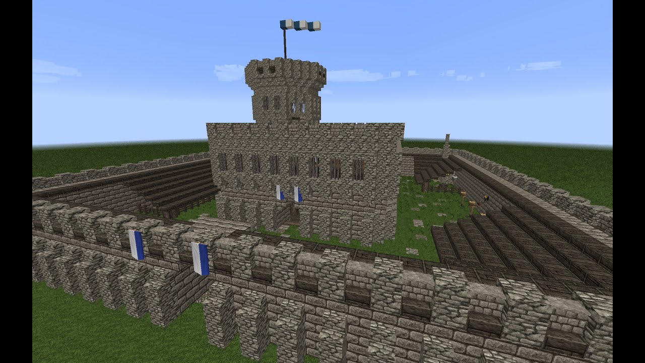 Medieval Castle Tutorial Part 1 Youtube