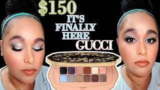 NEW! GUCCI $150 EYESHADOW!!! l Beaute Des Yeux Floral I Try on and Review