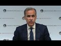 BOE's Carney on Inflation, Economy, Brexit: Full Briefing