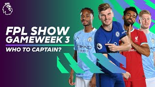 Sterling, Werner, Salah or De Bruyne? | Captain for GW3? | FPL Show