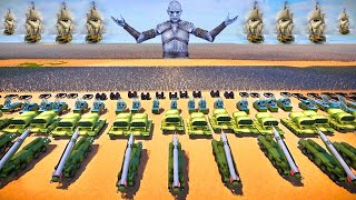 6,000,000 WHITE WALKERS Beach Landing vs EVERY MISSILE SYSTEM - Ultimate Epic Battle Simulator 2