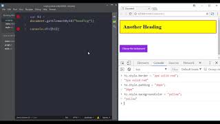 Selecting elements by ID with document.getElementByID in javascript