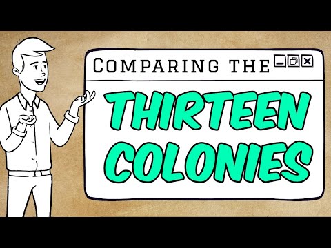 How did geographic differences between the southern colonies?