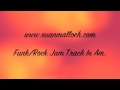 Funk / Rock Backing Track in Am