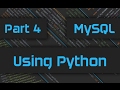 How to use Python for MySQL Operations