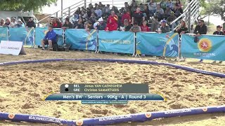 A | Round 3 • Men's BW 90Kg • Jonas VAN CAENEGHEM (BEL) vs. Christos SAMARTSIDIS (GRE)