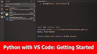 Python with VSCode Tutorial : Getting Started
