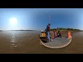 raipur river 360 video view boating way to wedding shoot