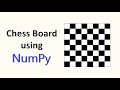 Making a chess board using Python | Tutorial