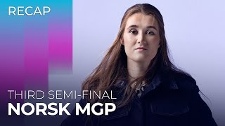 Norsk Melodi Grand Prix 2024 (Norway) | Third Semi-Final | RECAP