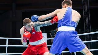 Gleb Bakshi (RUS) vs. Mindaugas Gedminas (NOR) European Olympic Qualifiers 2021 (75kg)