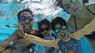 Fools in the pool! Jeevan and Vikram June 2014 (GoPro, \