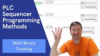 Allen Bradley PLC Sequence MOV Binary Programming Tutorial Part 4