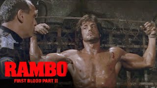 'Rambo Tortured' Scene | Rambo: First Blood Part II