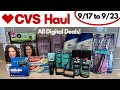 CVS Free and Cheap Digital Couponing Deals This Week | 9/17 to 9/23 | Easy All Digital Deals!