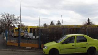 Sibiu: Calea Dumbravii nr. 133. Cimitir de autobuze MAZ in fosta parcare Tursib