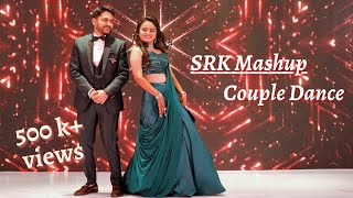 Dreamy performance by Bride & Groom | SRK Mashup | Sangeet Choreography | Couple dance