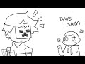 Awesamdude and Ponk wholesome moment [ dream smp animatic ]