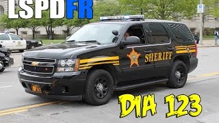 LSPDFR | Día 123 | Sheriff - 4 x 4 patrullando la montaña