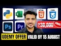 16 Udemy Premium Courses {100% FREE} For Students & Professional;  Free Udemy Course Certificate