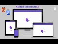 How to create an Animated Responsive Navigation bar using HTML CSS and Lightweight JavaScript