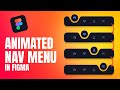 Animated Navigation Menu in Figma | Figma Tutorial