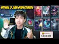 BORONG SEMUA SKIN LEGEND SAMBIL NGOBROL SANTUY SPESIAL 5 JUTA SUBSCRIBERS - Mobile legends