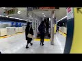 【4k乗換動画】東京メトロ　新宿三丁目駅　副都心線ー丸ノ内線　乗り換え2