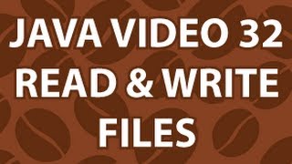 Java Video Tutorial 32