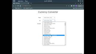 Real Time Currency Converter app using Flask | Python