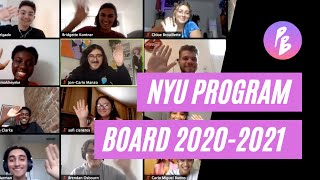 MEET PROGRAM BOARD 2020