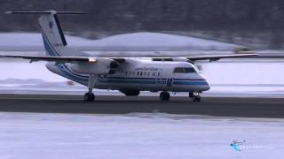 【海上保安庁”おおわし”のタッチアンドゴー】　Japan Coast Guard Bombardier DHC-8-315 Dash 8 JA723A