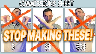Do I Need an Art Commission Sheet? NO! | Art Commission Sheets SUCK: Don't Make One!